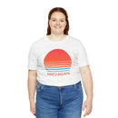 Michigan T-Shirt - Retro 80s Unisex Michigan Shirt-19