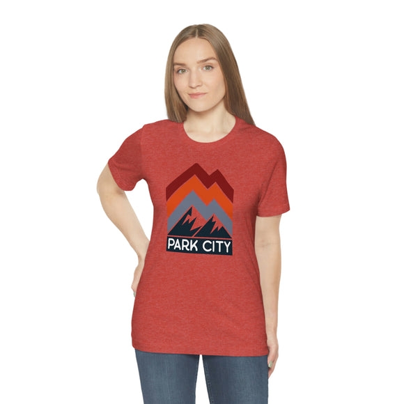 Park City, Utah T-Shirt - Retro Mountain Unisex Park City Shirt