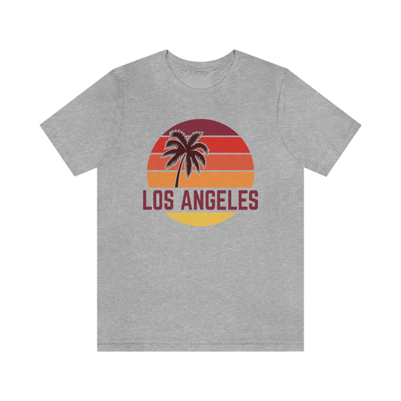 Los Angeles, California T-Shirt - Retro Palm Tree Unisex Los Angeles Shirt
