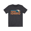 Idaho T-Shirt - Retro Mountain Adult Unisex Idaho T Shirt