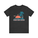 Cabo San Lucas, Mexico T-Shirt - Retro Palm Tree & Beach Unisex Cabo San Lucas Shirt-73