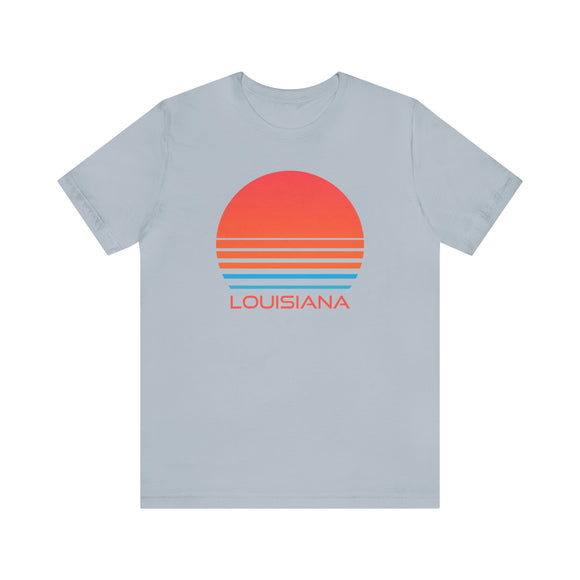 Louisiana T-Shirt - Retro 80s Unisex Louisiana Shirt