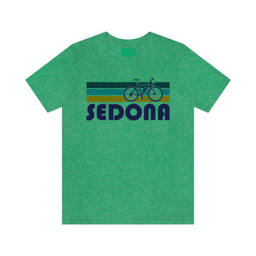 Buy heather-kelly Sedona T-Shirt - Retro Mountain Bike Adult Unisex Sedona, Arizona T Shirt