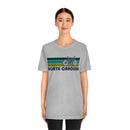North Carolina T-Shirt - Retro Mountain Bike Adult Unisex North Carolina T Shirt-38
