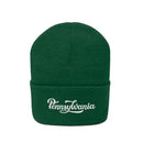 Pennsylvania Beanie - Adult Hand Lettered Embroidered Pennsylvania Knit Hat-10