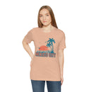 Mexico City, Mexico T-Shirt - Retro Palm Tree & Beach Unisex Mexico City Shirt-41
