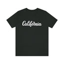 California T-Shirt - Hand Lettered Unisex California Shirt-6