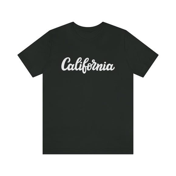 California T-Shirt - Hand Lettered Unisex California Shirt