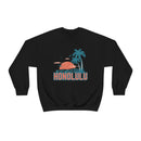 Honolulu, Hawaii Sweatshirt - Unisex Retro Palm Tree Crewneck Honolulu Sweatshirt-19