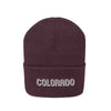 Colorado Beanie - Adult Embroidered Colorado Knit Hat