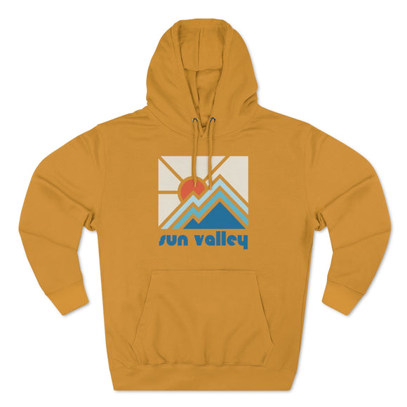 Premium Sun Valley, Idaho Hoodie - Min Mountain Unisex Sweatshirt