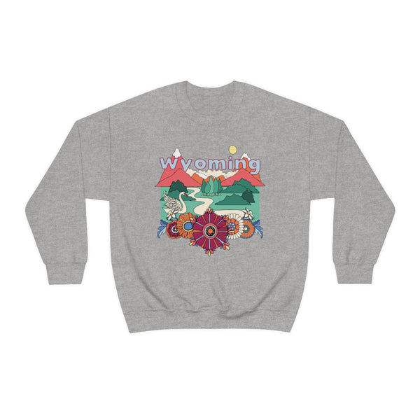 Wyoming Sweatshirt - Boho / Hippie Unisex