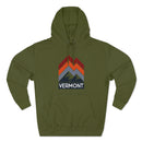 Premium Vermont Hoodie - Retro Unisex Sweatshirt-18