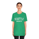 Seattle, Washington Shirt - Paint Text Unisex Seattle T-Shirt-11