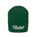 Vermont Beanie - Adult Hand Lettered Embroidered Vermont Knit Hat-6