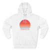 Premium Rhode Island Hoodie - Retro 80s Unisex Sweatshirt