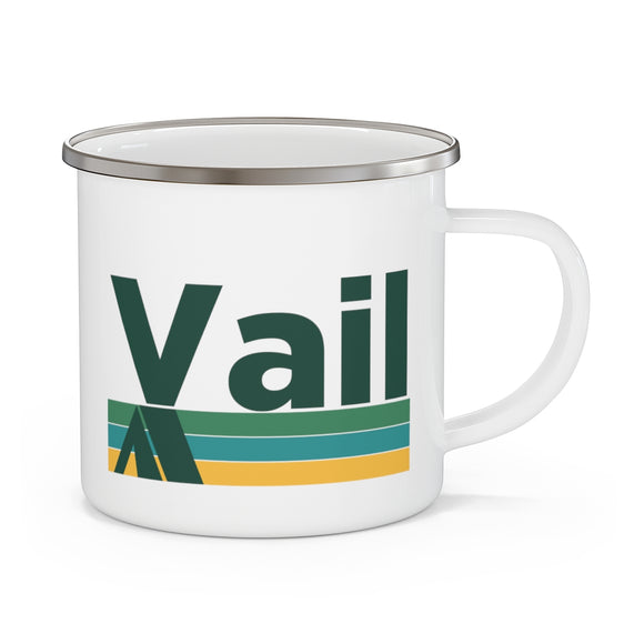 Vail, Colorado Camp Mug - Retro Camping Vail Mug