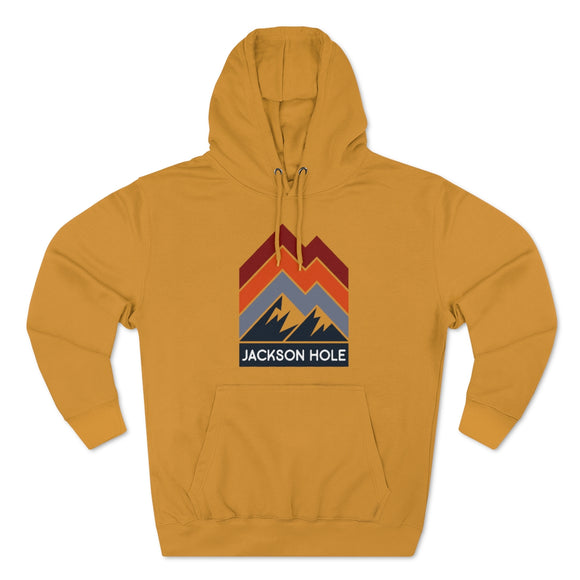 Premium Jackson Hole, Wyoming Hoodie - Retro Unisex Sweatshirt