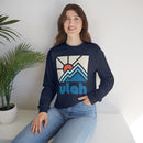 Utah Sweatshirt - Minimal Mountain Unisex-30
