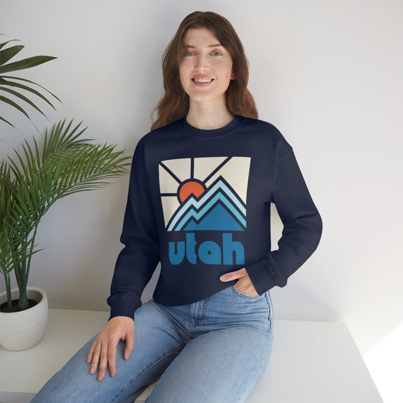 Utah Sweatshirt - Minimal Mountain Unisex