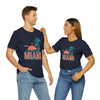 Miami, Florida T-Shirt - Retro Palm Tree & Beach Unisex Miami Shirt