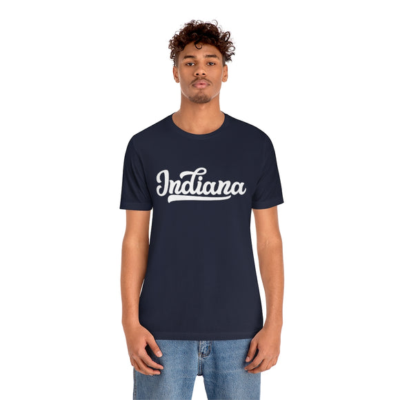 Indiana T-Shirt - Hand Lettered Unisex Indiana Shirt