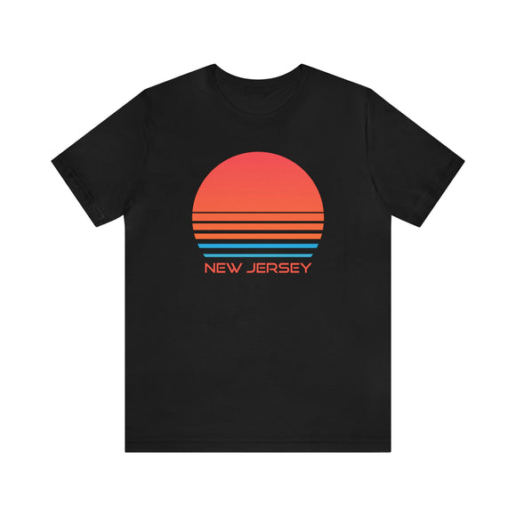 New Jersey T-Shirt - Retro 80s Unisex New Jersey Shirt