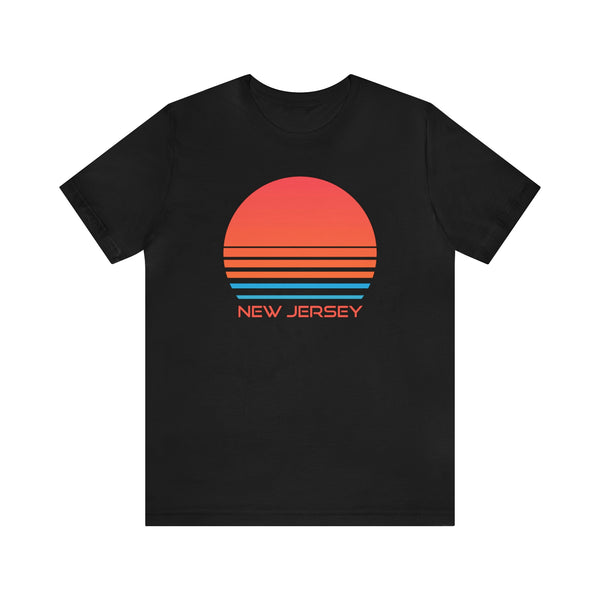 New Jersey T-Shirt - Retro 80s Unisex New Jersey Shirt