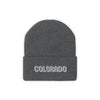 Colorado Beanie - Adult Embroidered Colorado Knit Hat