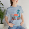 Del Mar, California T-Shirt - Retro Palm Tree & Beach Unisex Del Mar Shirt