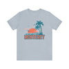 Monterey, California T-Shirt - Retro Palm Tree & Beach Unisex Monterey Shirt