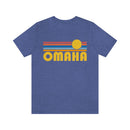 Omaha, Nebraska T-Shirt - Retro Sun Unisex Omaha T Shirt-1