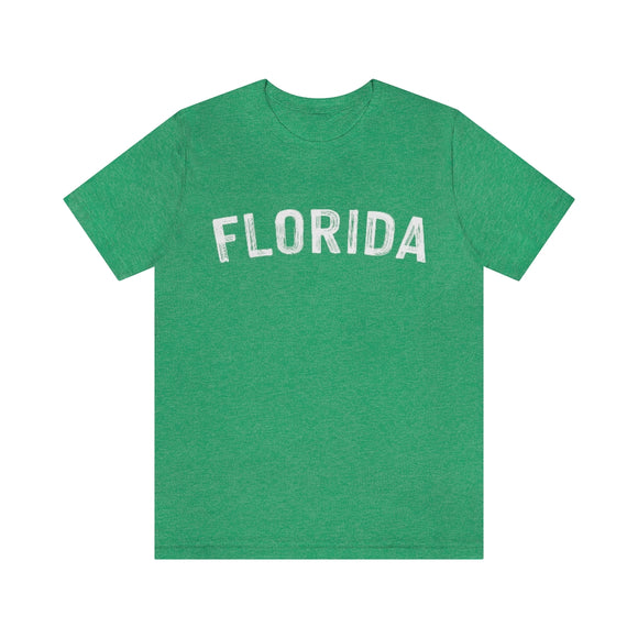 Florida T-Shirt - Paint Text Unisex Florida Shirt