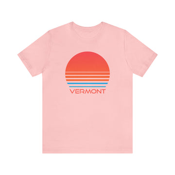 Buy pink Vermont T-Shirt - Retro 80s Unisex Vermont Shirt