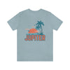 Jupiter, Florida T-Shirt - Retro Palm Tree & Beach Unisex Jupiter Shirt