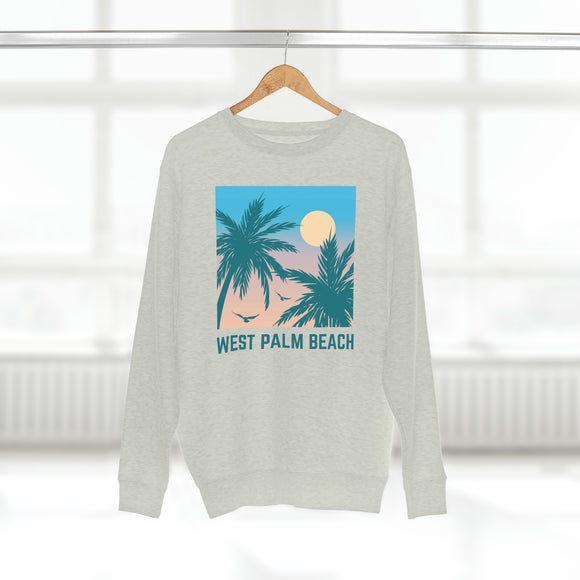 Premium West Palm Beach, Florida Sweatshirt - Unisex Premium Crewneck Sweatshirt