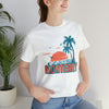 Monterey, California T-Shirt - Retro Palm Tree & Beach Unisex Monterey Shirt