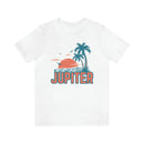 Jupiter, Florida T-Shirt - Retro Palm Tree & Beach Unisex Jupiter Shirt-9