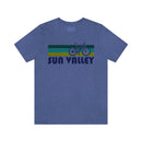 Sun Valley T-Shirt - Retro Mountain Bike Adult Unisex Sun Valley, Idaho T Shirt-46
