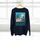 Premium Miami, Florida Sweatshirt - Unisex Premium Crewneck Sweatshirt-4