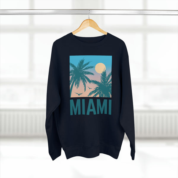 Premium Miami, Florida Sweatshirt - Unisex Premium Crewneck Sweatshirt