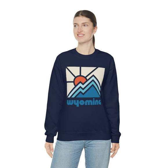 Wyoming Sweatshirt - Mountain Sun Unisex