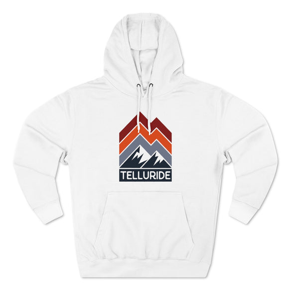 Premium Telluride, Colorado Hoodie - Retro Unisex Sweatshirt