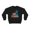 Florida Sweatshirt - Unisex Retro Palm Tree Florida Crewneck Sweatshirt-10
