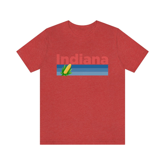 Indiana T-Shirt - Retro Corn Unisex Indiana Shirt