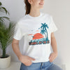 Carmel-by-the-Sea, California T-Shirt - Retro Palm Tree & Beach Unisex Carmel-by-the-Sea Shirt