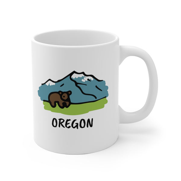 Oregon Mug - Ceramic Oregon Mug