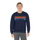 Jackson Hole, Wyoming Sweatshirt - Mountain & Birds Unisex-28