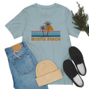 Myrtle Beach, South Carolina T-Shirt - Retro Palm Tree Unisex Myrtle Beach Shirt-34