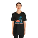 Carmel-by-the-Sea, California T-Shirt - Retro Palm Tree & Beach Unisex Carmel-by-the-Sea Shirt-27